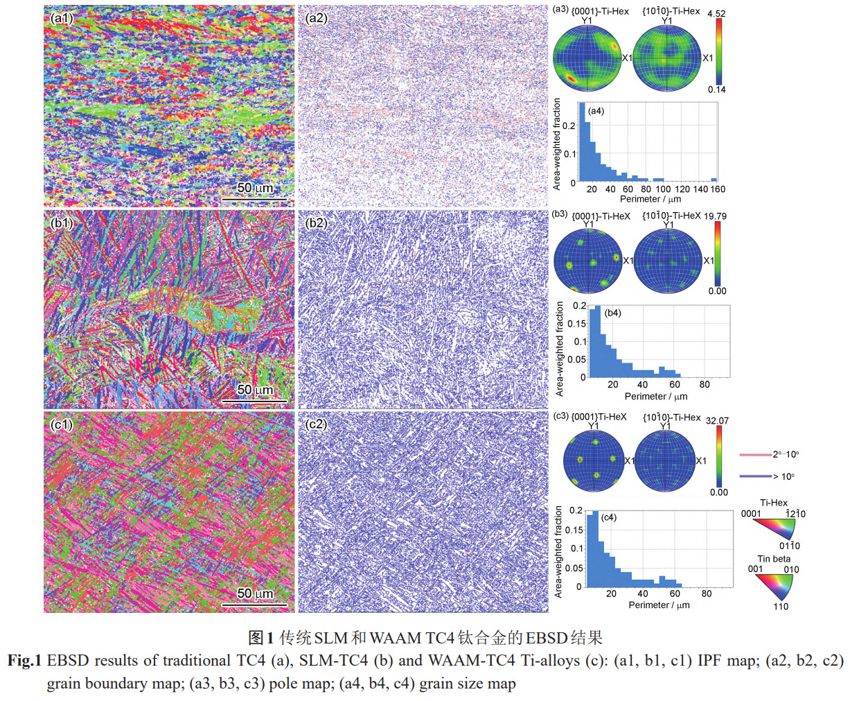 增材制造TC4鈦合金的鈍化性能優(yōu)勢及微觀調控機制——對比SLM,WAAM與鍛造退火工藝，解析擇優(yōu)取向/晶粒尺寸對鈍化膜缺陷濃度,致密性的影響，為航空航天/生物醫(yī)療用鈦合金耐蝕設計提供依據